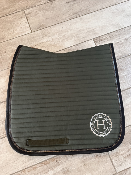 Tapis de selle Harcour dressage Kaki (cheval) occasion