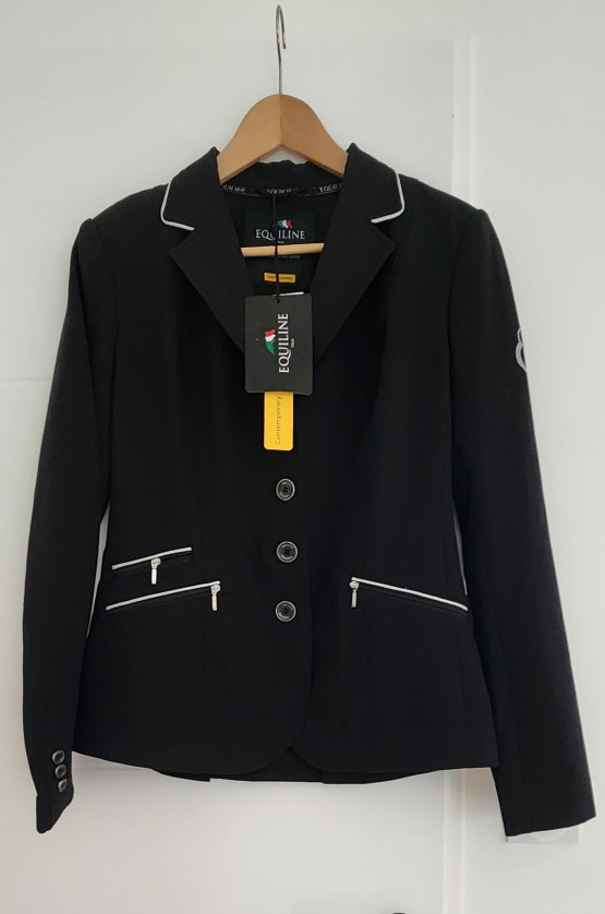 Veste concours Equiline noir (40) neuf occasion