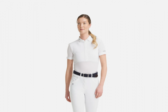 Polo Horse Pilot aeromesh blanc (L) neuf occasion