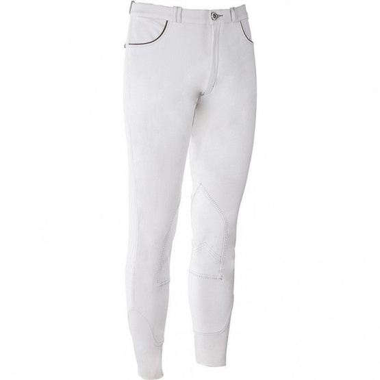 Pantalon équitation Equitheme verona blanc homme (46) neuf occasion