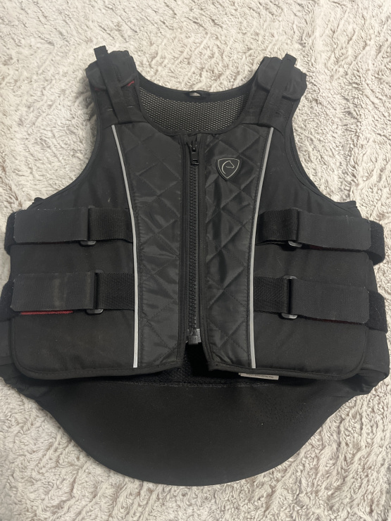 Gilet de protection Equithème pro (enfant L) occasion