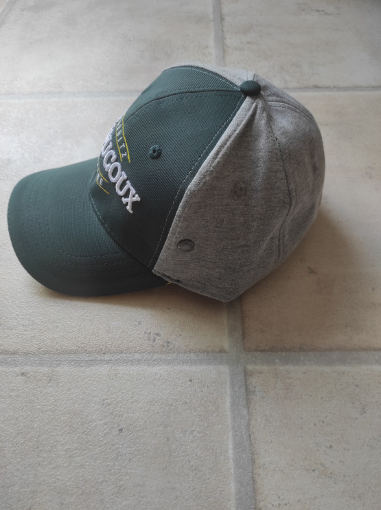 Casquette Devoucoux gris & vert (56) neuf occasion