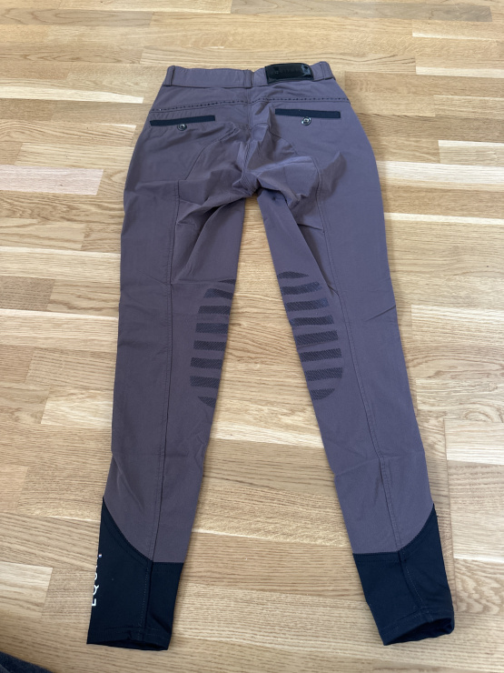 Pantalon équitation Equitheme marron (14 ans) neuf occasion