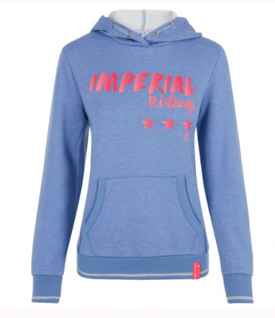 Sweat Imperial Riding avec capuche irhroyal blue breeze (M) neuf occasion