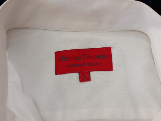 Chemise concours Nicolas Touzaint (S) neuf occasion