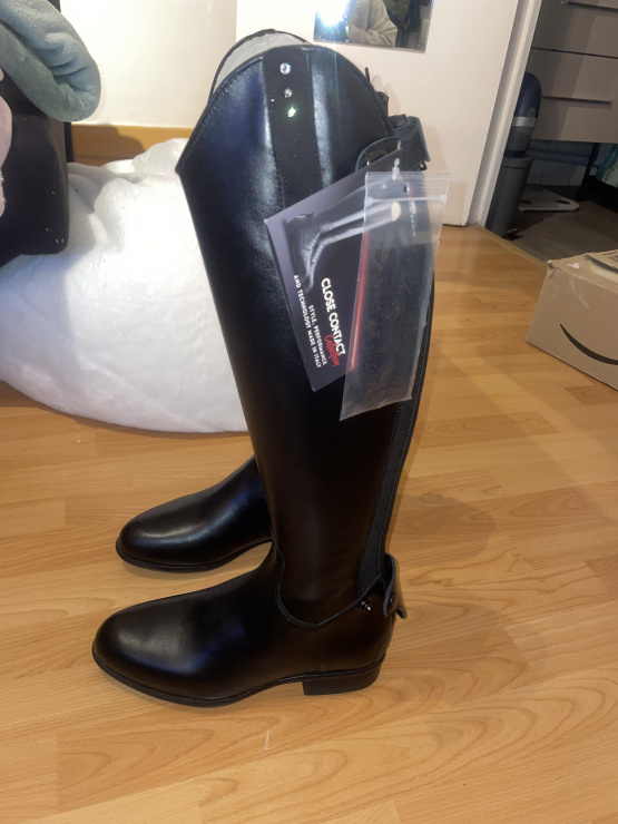 Bottes équitation Tattini Terrier Close Contact (40) neuf occasion