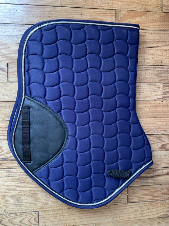 Tapis de selle Equithème bleu occasion