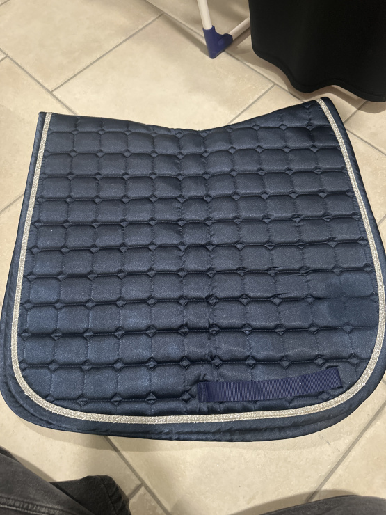 Tapis de selle Harcour bleu occasion