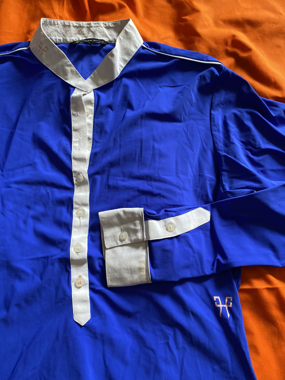 Polo de concours Horse Pilot bleu (XL) occasion