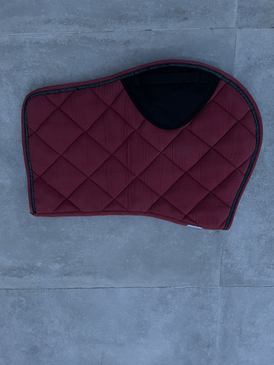 Tapis de selle Equithème Bordeaux occasion