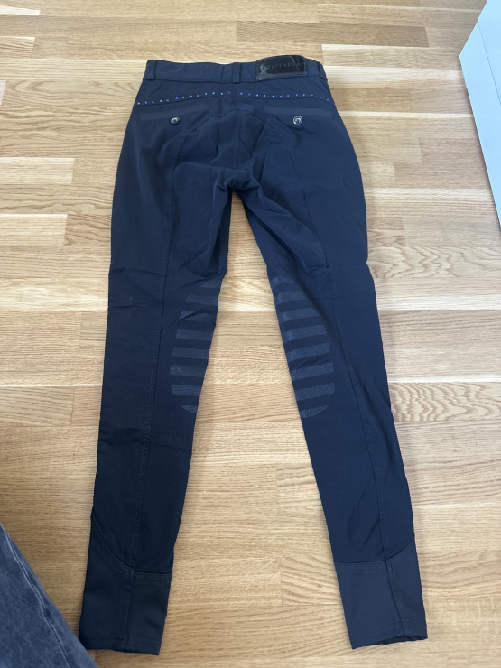 Pantalon équitation Equitheme noir (14 ans) occasion