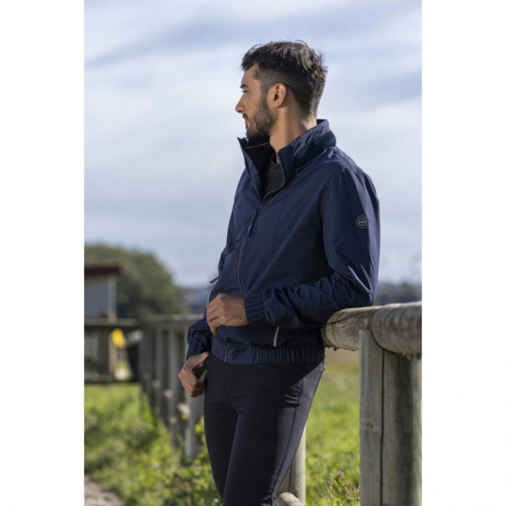 Blouson Equithème imperméable "hugo" marine (XL) neuf occasion