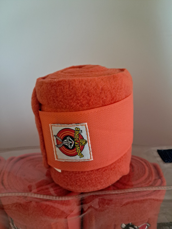 Bandes de polo Looney Tunes X4 orange (cheval) neuf occasion