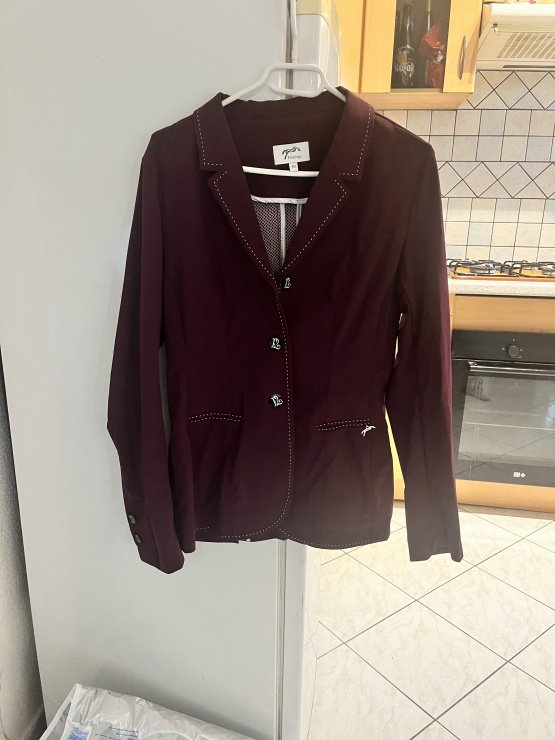 Veste de concours Pénélope Leprevost prune (40) occasion