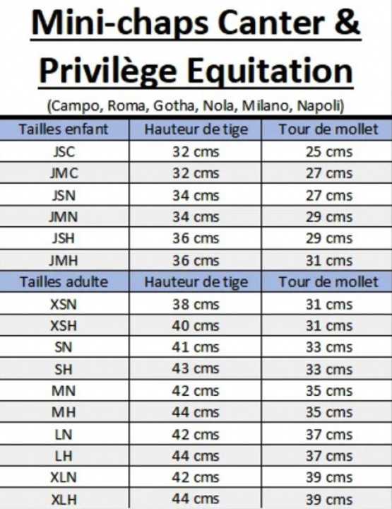 Mini-chaps Privilege Equitation Nola marron (MN) neuf occasion