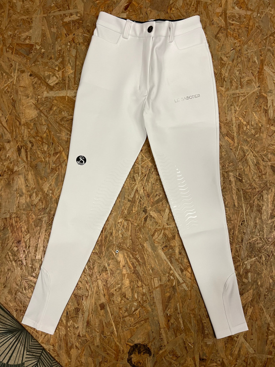 Pantalon équitation Le Sabotier Angele blanc (12 ans) neuf occasion