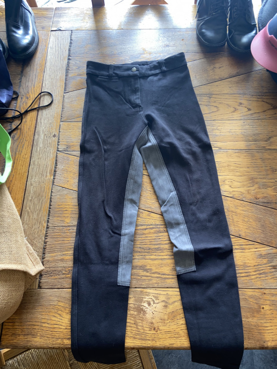 Pantalon équitation Fouganza bicolore (12 ans) occasion