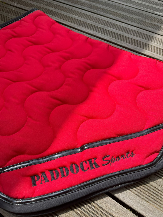 Tapis de selle Paddock Sport rouge occasion