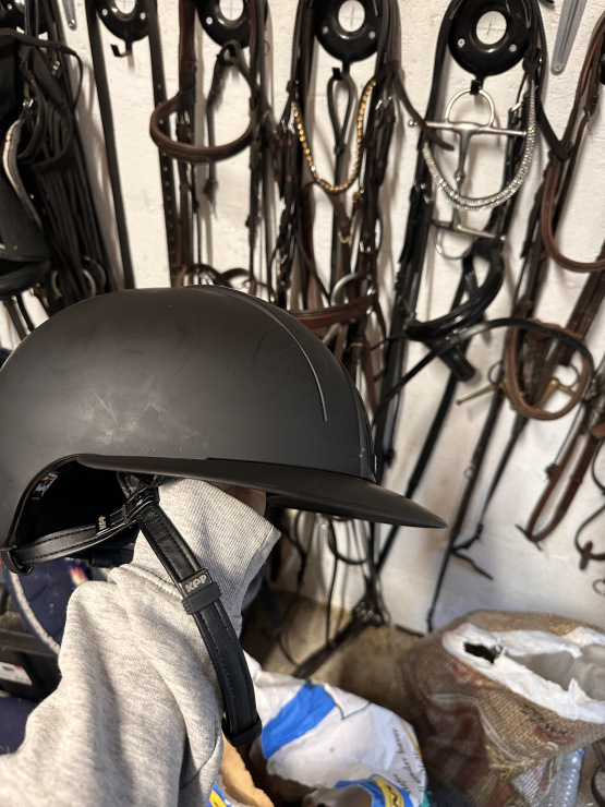 Casque Kep visière polo noir (56) occasion