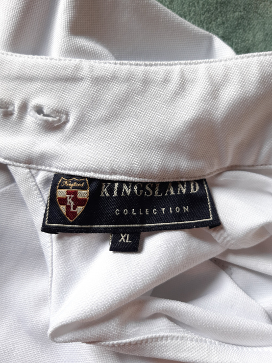 Polo de concours Kingsland blanc (XL) occasion