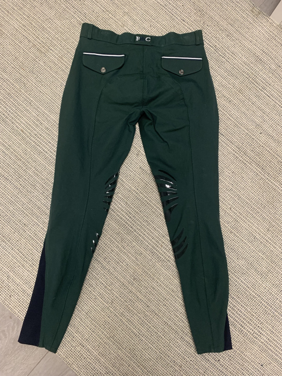 Pantalon d’équitation Flags & Cup vert (38) neuf occasion