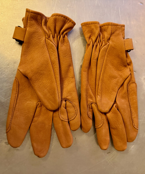 Gants équitation cuir tabac (XL) neuf occasion