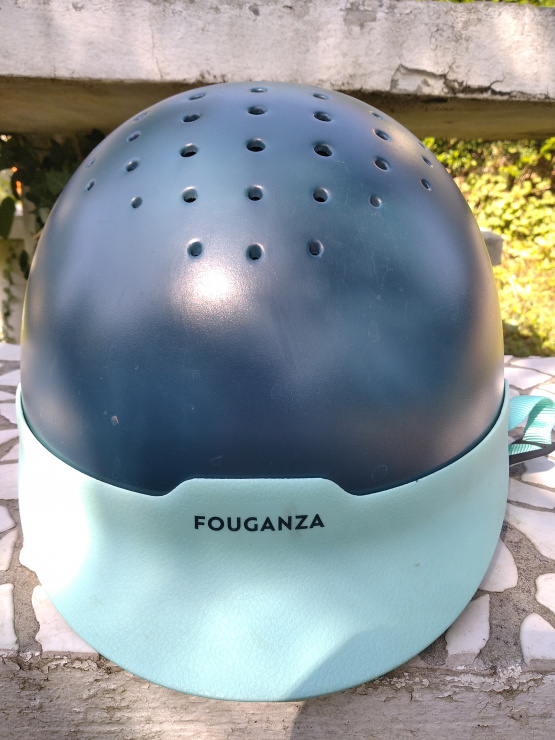 Casque Fouganza bleu (55-58) occasion