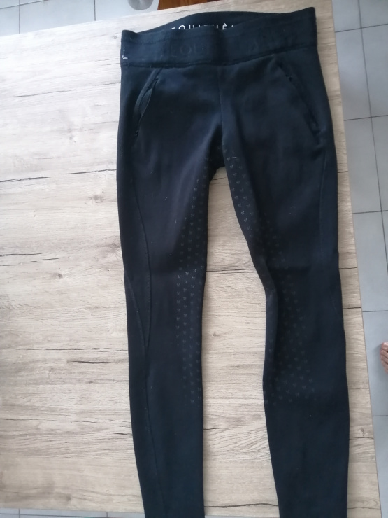 Legging équitation Equithème noir T38 occasion