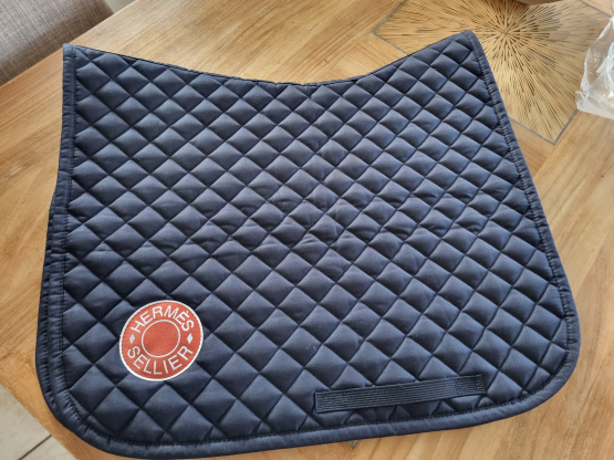 Tapis de selle Hermes swing bleu (neuf) occasion