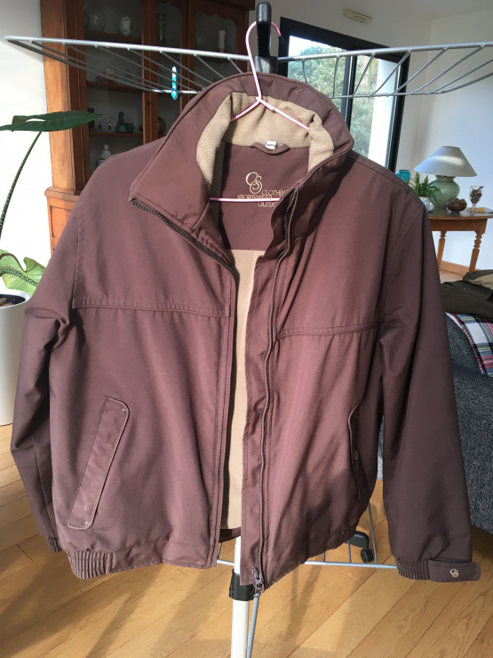 Blouson CSO marron homme (S) occasion