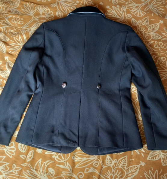 Veste concours Equitheme gris (10 ans) occasion