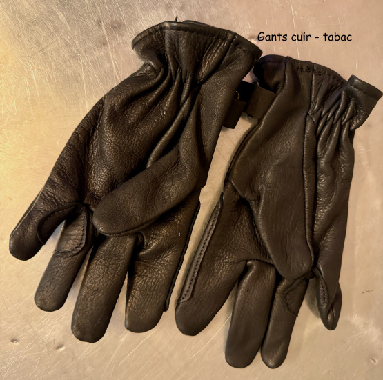 Gants équitation cuir noir (XXXS) neuf occasion