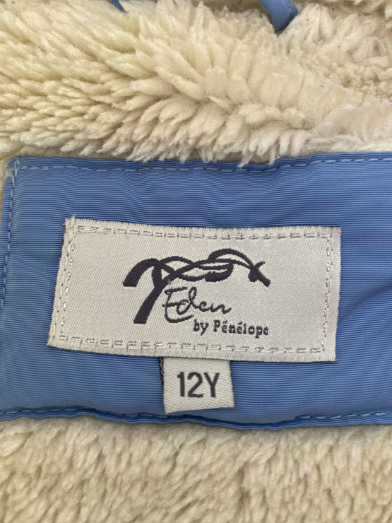 Blouson Penelope Leprevost bleu 12 ans occasion