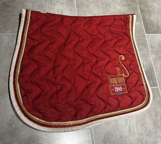 Tapis de selle RG rouge occasion