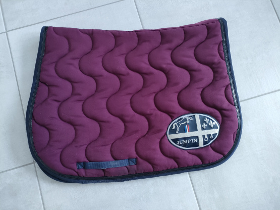 Tapis de selle Jump'in Bordeaux occasion