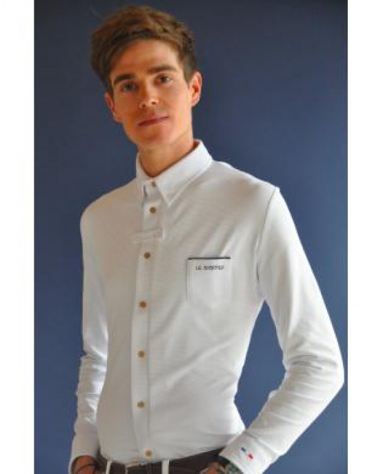 Chemise de concours Le Sabotier Arthur blanc (40) neuf occasion