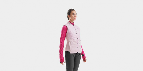 Doudoune Horse Pilot sans manche "rider vest" rose (M) neuf occasion