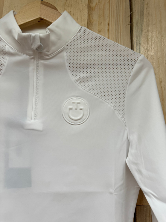 Polo de concours Cavalleria Toscana blanc (L) neuf occasion