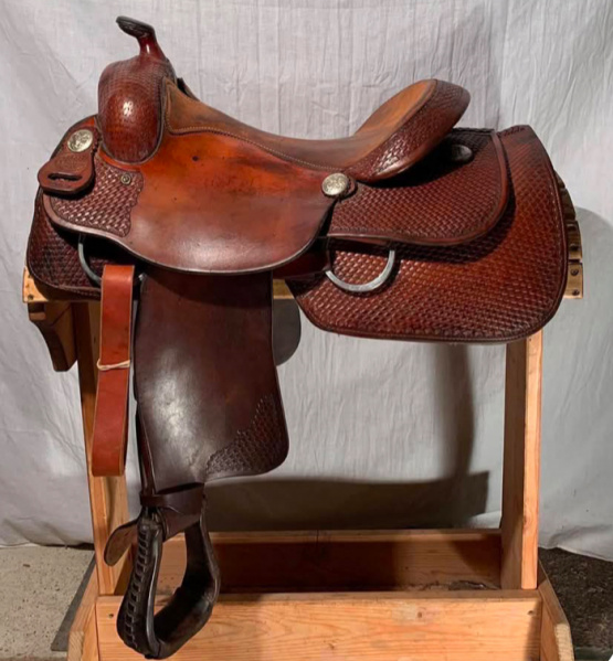 Selle western Mike Sasser Saddlery 15.5 pouces occasion