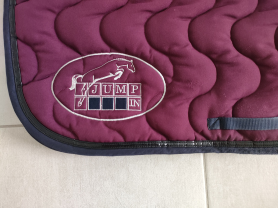 Tapis de selle Jump'in Bordeaux occasion