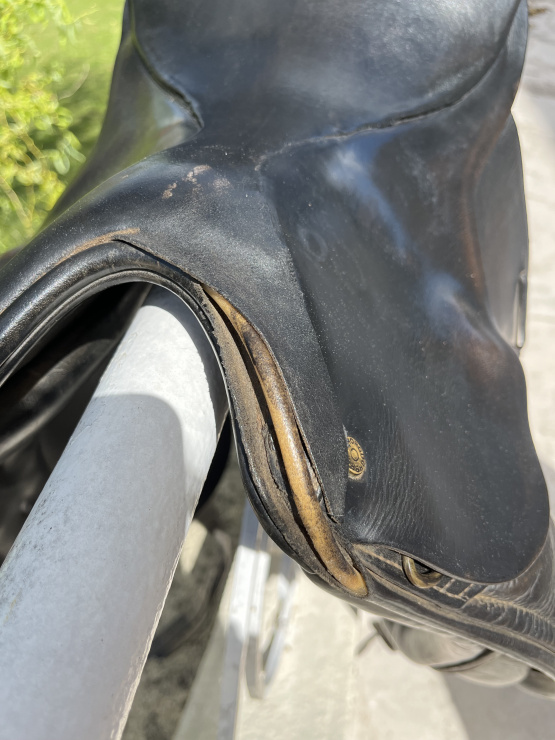 Selle dressage Thorowgood 17,5 pouces occasion