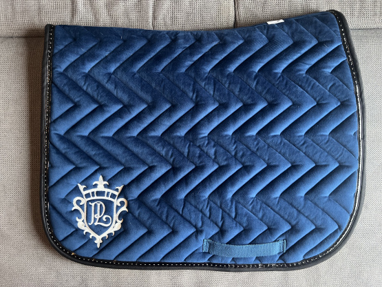 Tapis de selle Pénélope Leprevost bleu (cheval) occasion