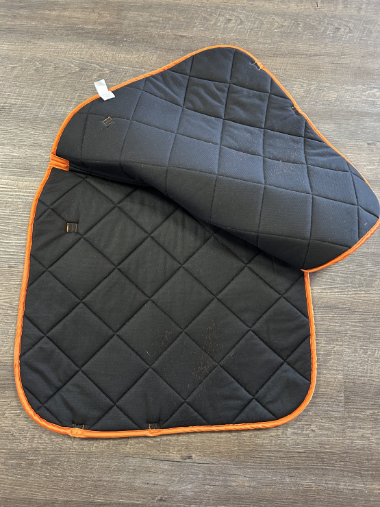 Tapis de selle HKM coupe dressage orange (cheval) occasion