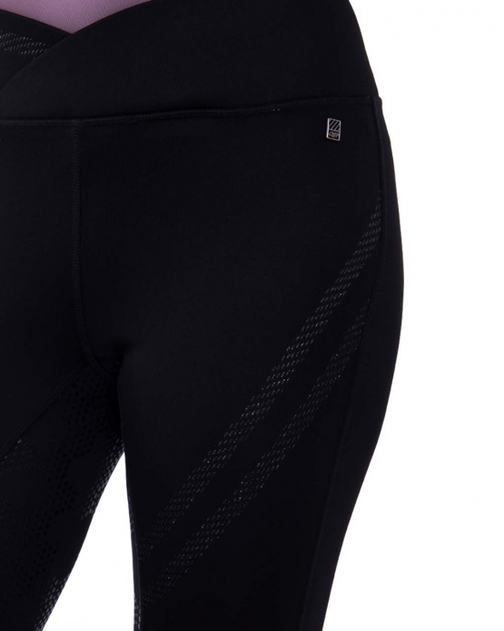 Legging équitation QHP Raquel noir (40) neuf occasion