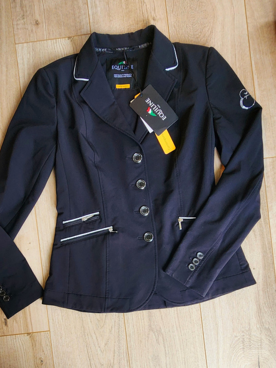 Veste concours Equiline noir (40) neuf occasion