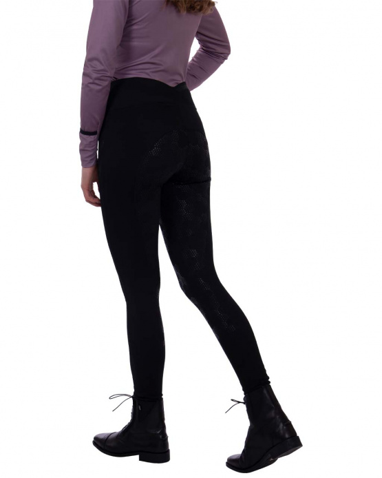 Legging équitation QHP Raquel noir (40) neuf occasion