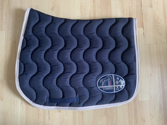 Tapis de selle Jump'in bleu marine occasion