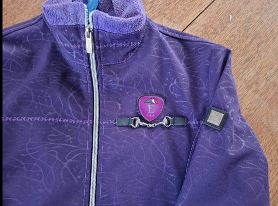 Blouson Equiline violet (14 ans) occasion