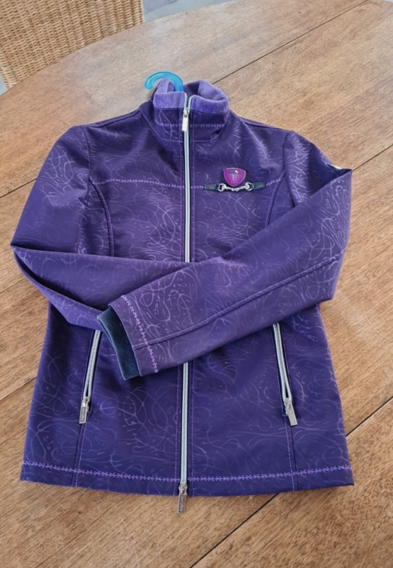 Blouson Equiline violet (14 ans) occasion