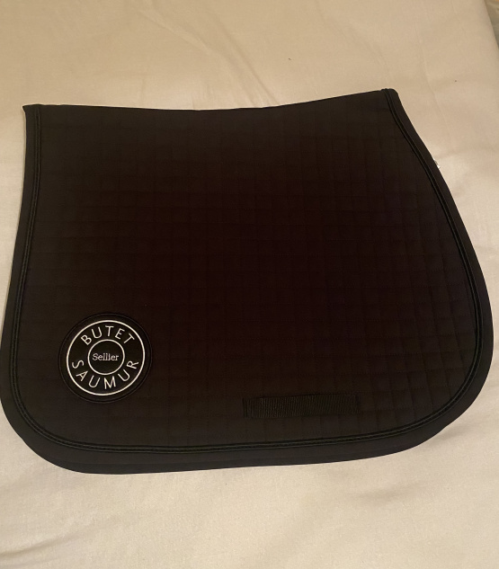 Tapis de selle Butet Saumur noir (neuf) occasion